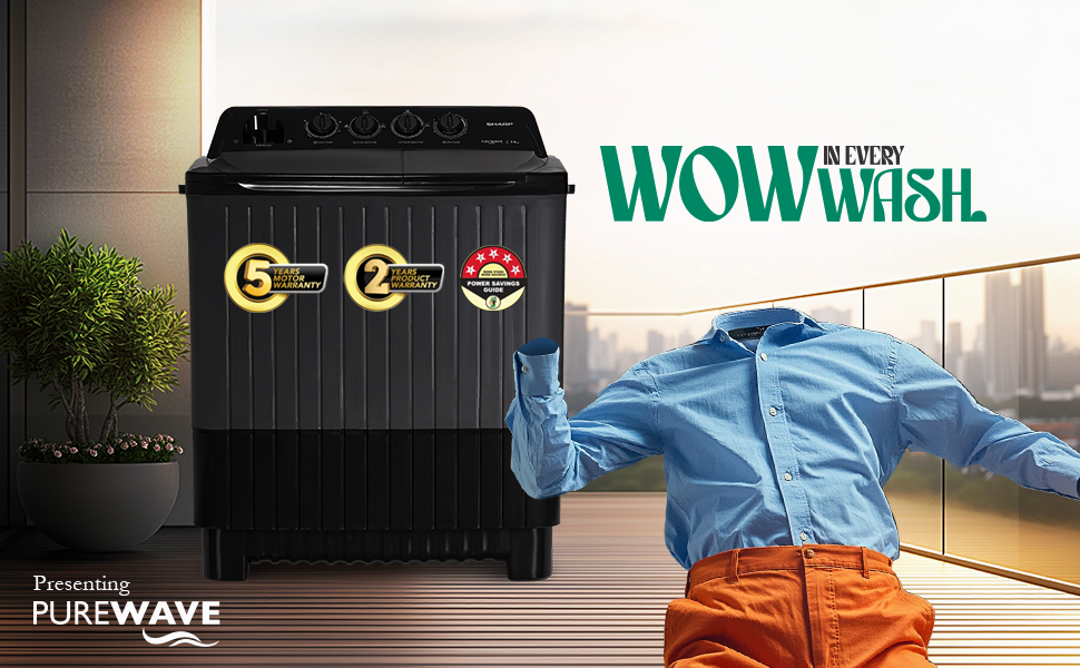 semi automatic washing machine