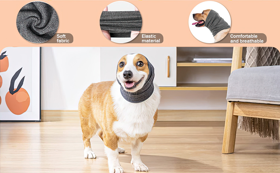 SETSBO Quiet Ears Covers for Dogs Ears Protection, Calming