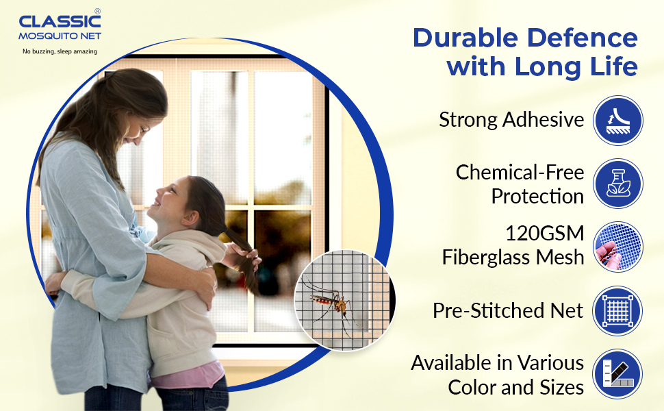 Fiberglass Window mosquito net 