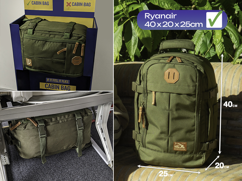 ryanair sizer 40x20x25
