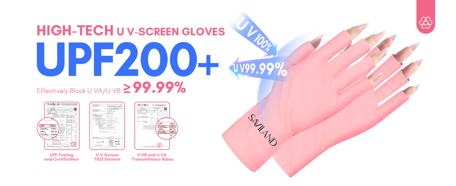 uv gloves for nails