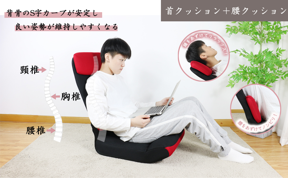 S字型の湾曲したシート