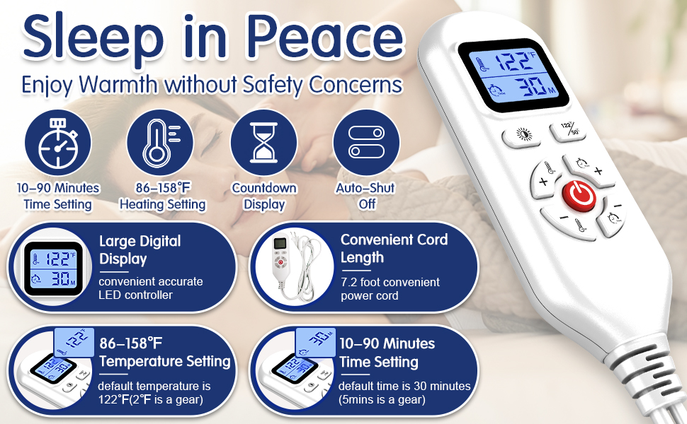 JOBYNA 1 Pack Ankle Heating Pads for Achilles Tendonitis and Plantar Fasciitis