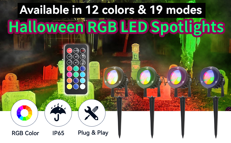 Forest Fire&Green➕Red&Green➕Rainbowセット RGB Ws2811 Bullet Light Modules for Outdoor Decoration