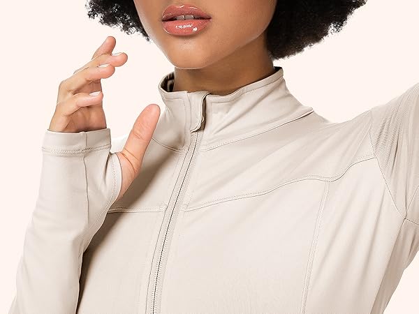 QUEENIEKE ランニングジャケット レディース コットン ソフト L Amazon.com: QUEENIEKE Womens Running Jacket Athletic Workout
