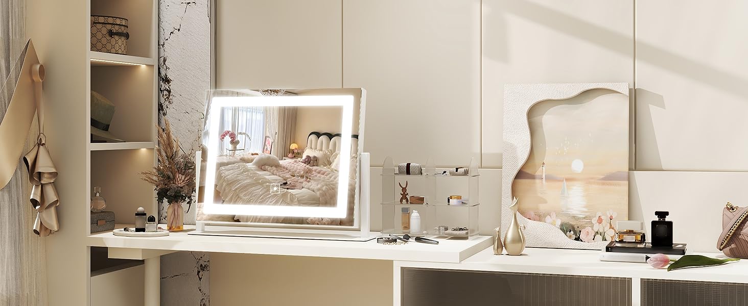 Mirror scene display