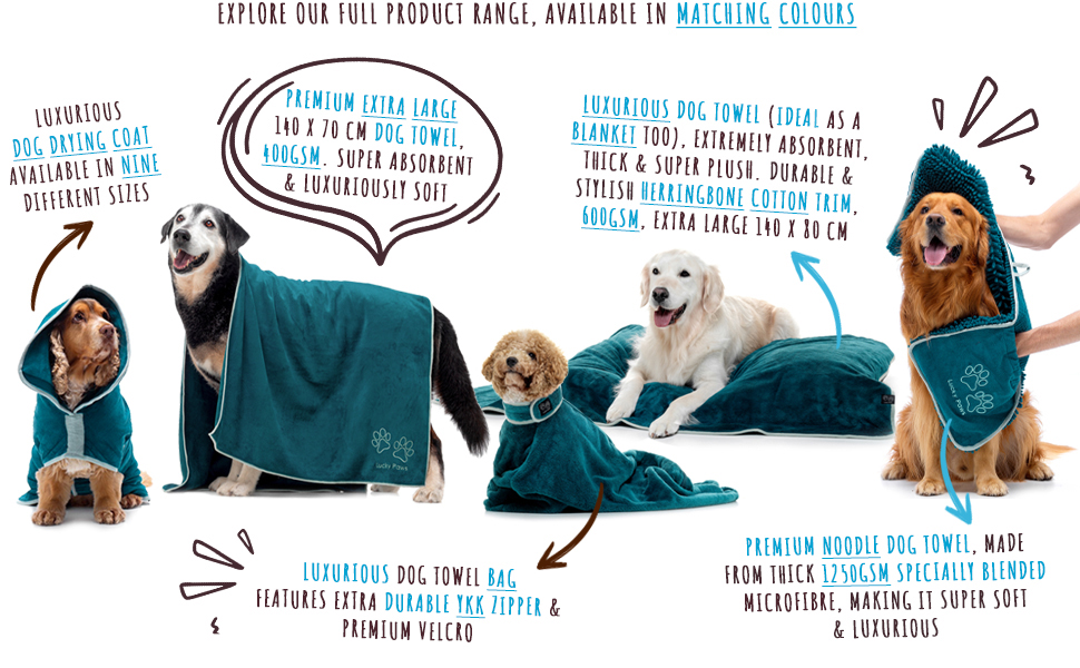 dog towel microfibre premium quality super absorbent soft dogs towels pet blanket drying paw