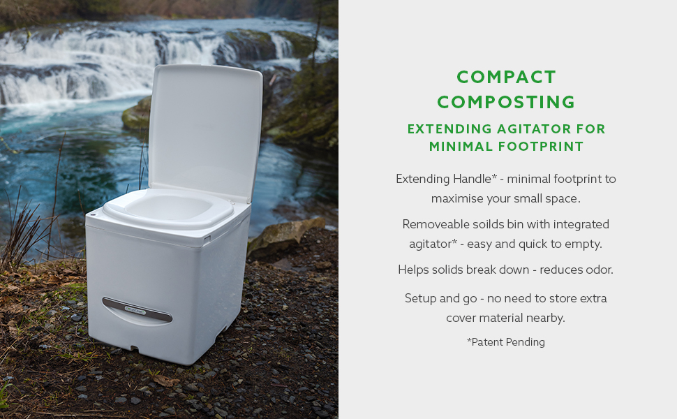 Compo Closet Cuddy Portable Composting Toilet Waterless Toilet For