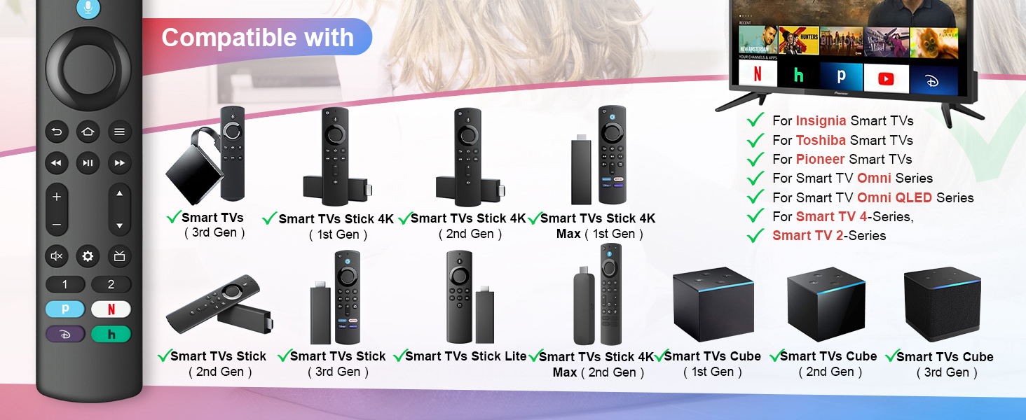 replacement remote control