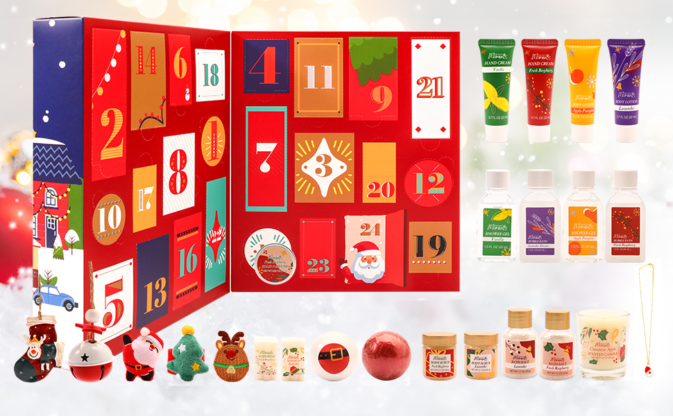 Geschenkset für die Adventszeit beauty adventskalender skincare adventskalender2023