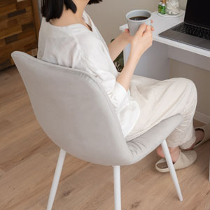 さか様専用ページ 80cm デスク 鏡 リボン椅子 グレー 15日以後
