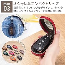 ナックルデザイン レザーキーケース Amazon.co.jp: [OUTURAL BOOMERS] スマートキーケース 本革