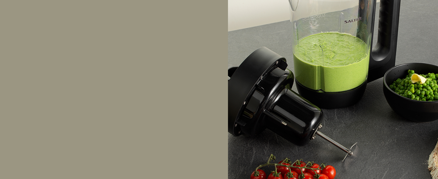 Salter EK5119 Digital Soup Maker 1.6L Clear Transparent Jug, BPA Free