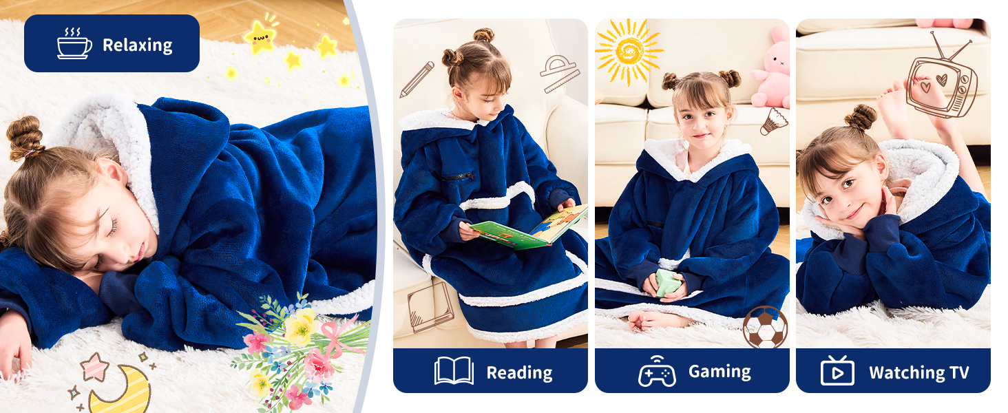 wearable blanket kids wearable blanket for kids kids wearable blanket blanket hoodie for kids