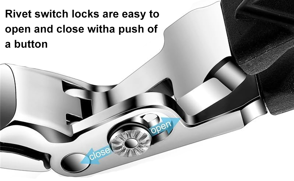 Outfany Nail Clipper, PRO Toenail Clippers for Seniors