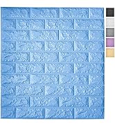 Art3d 11-Pack 64 Sq.Ft Peel and Stick 3D Wall Panels for Interior Wall Decor, Self-Adhesive Foam ...