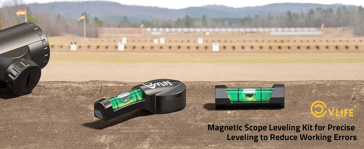CVLIFE Scope Leveling Kit with Magnetic Bases