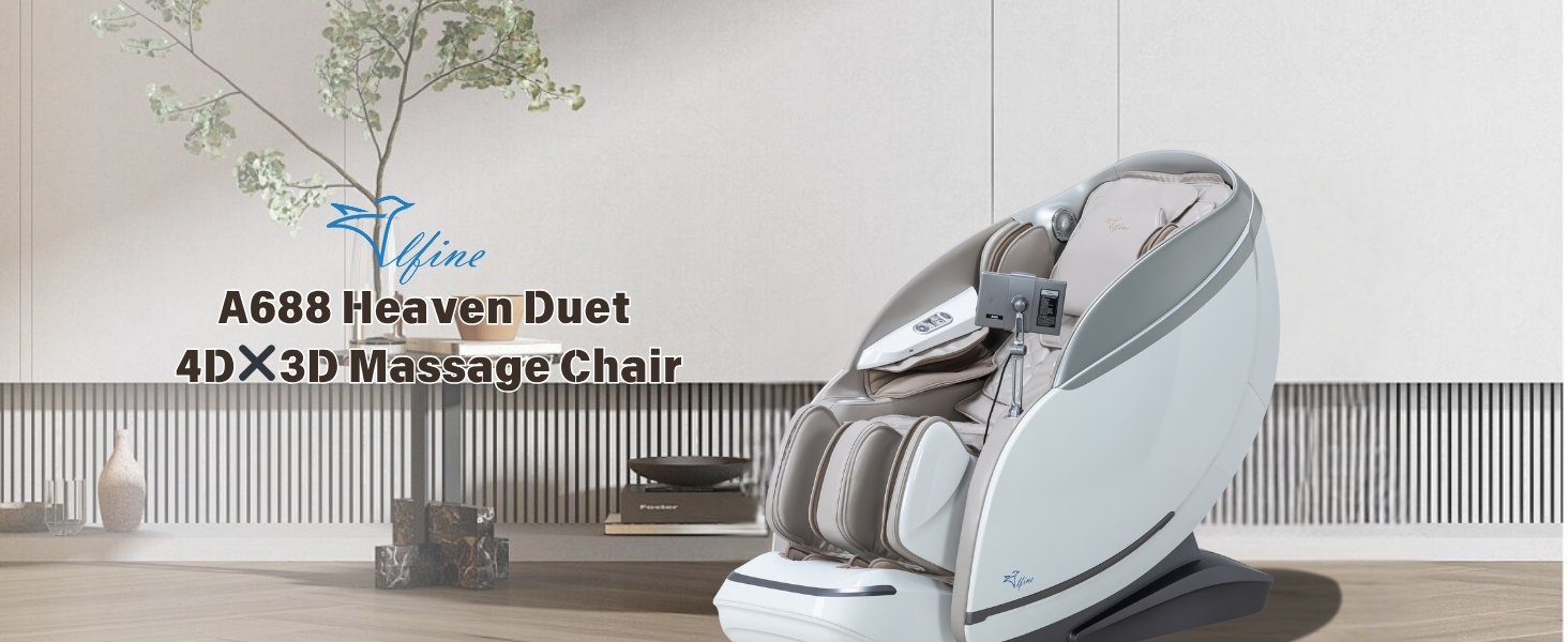 Alfine A688 4D Massage Chair