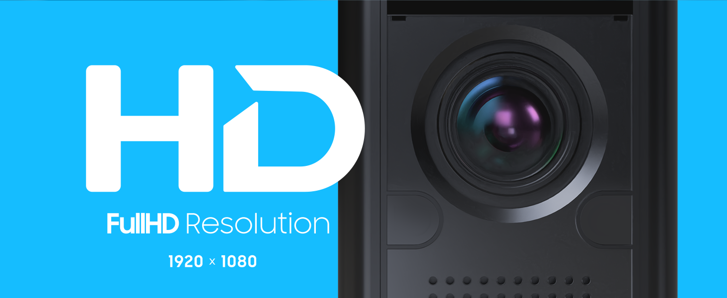 AD110 Amcrest Smarthome HD Wi-Fi Video Doorbell, two way talk with mic and speaker, HD Resolution