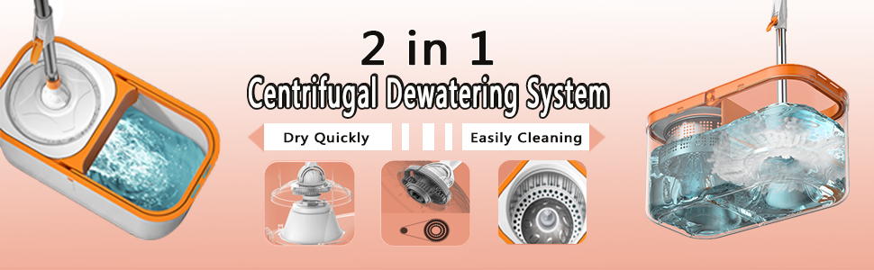 spinning mop hurricane spin mop and bucket mops for floor cleaning with wringer set microfiber mop