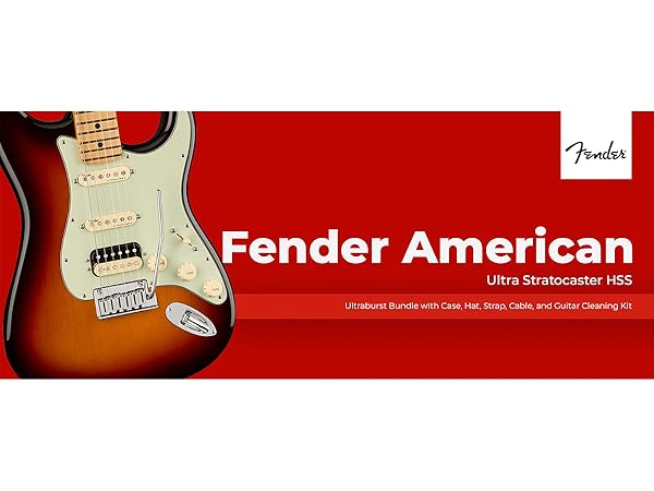 ギター Fender American Ultra StratocasterHSS Fender American Ultra Stratocaster HSS - Ultraburst with