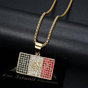 ネックレス・ペンダント MONIES SS24 SALIX NECKLACE (8225WDG BLACK AND GOLD) Monies Salix Oversize circular-pendant Necklace | Black