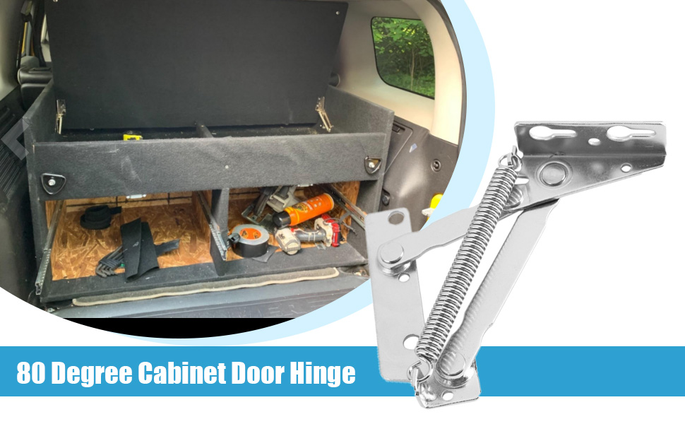 Spring Hinge for Door Cupboard 80 Degree Hinges for Kitchen Cupboards
