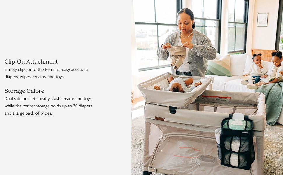 Clip on Attachment and Storage Galore!