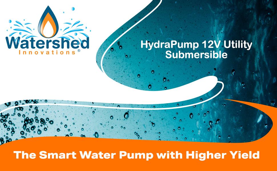 Watershed Innovations HydraPump™ 12volt DC Submersible Battery Powered Portable Water Pump