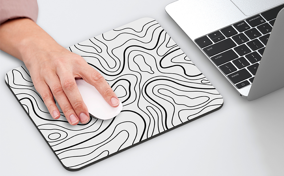 DIGSOM 2 Pack Gaming Mouse Pad with NonSlip Rubber Base 9.