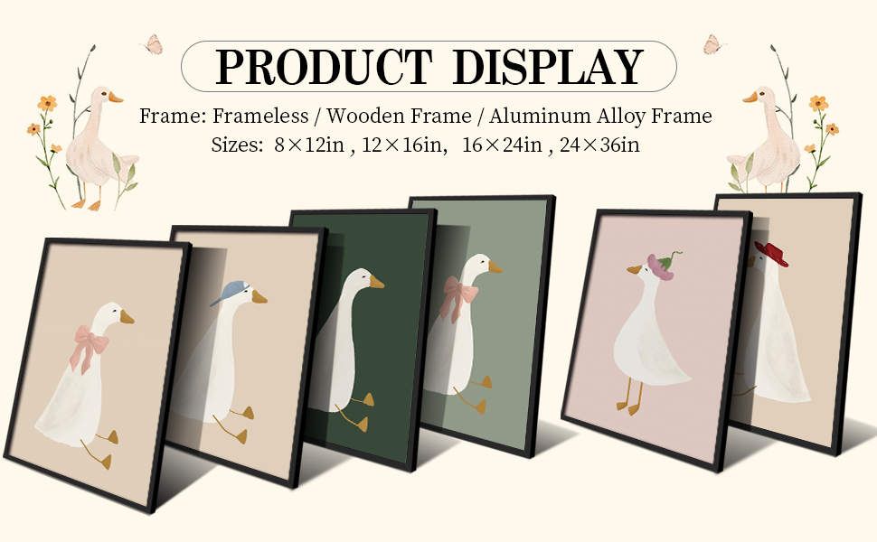 silly goose goose decor nursery wall art bow wall art goose nursery decor cowboy wall art