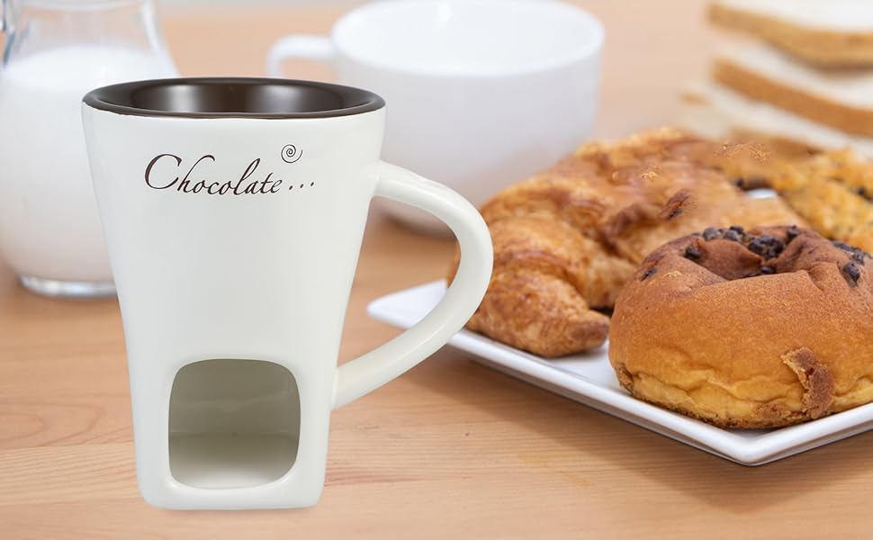 chocolate fondue mug