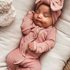 Newborn girl romper