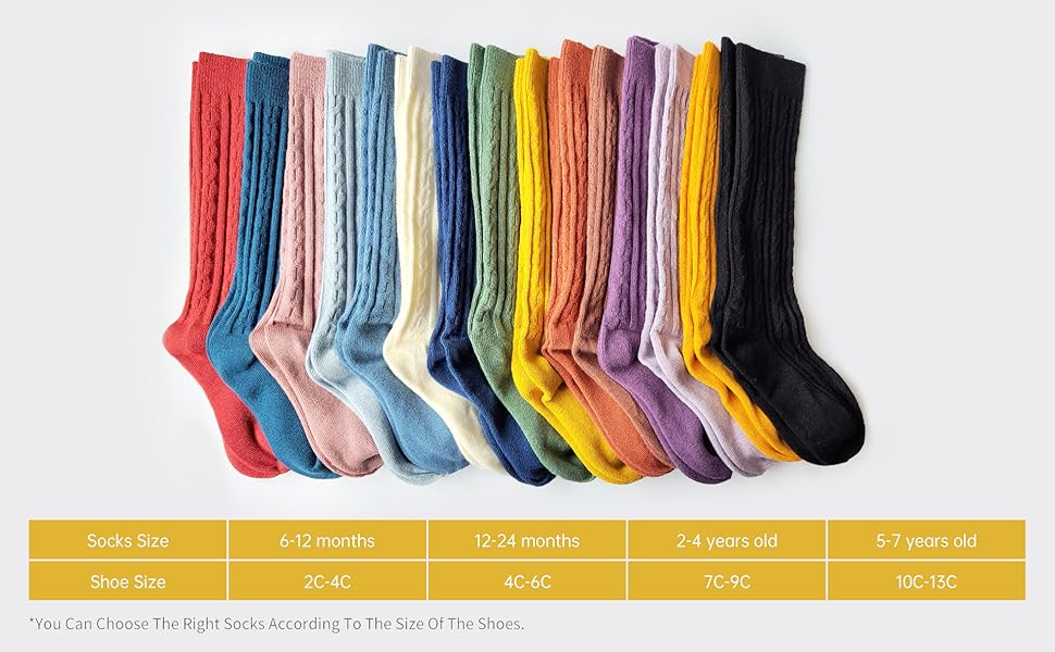  knee Socks for Toddler 