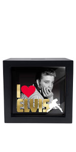 Elvis Shadowbox Bank