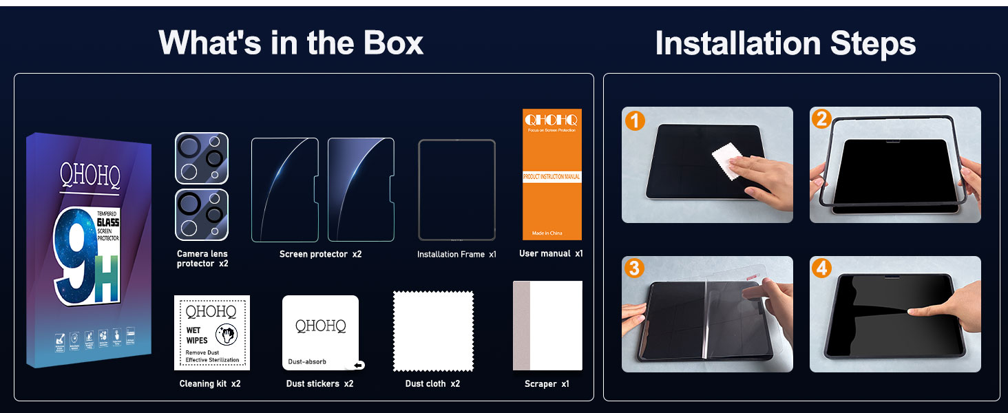 What's in the Box, Installation Steps