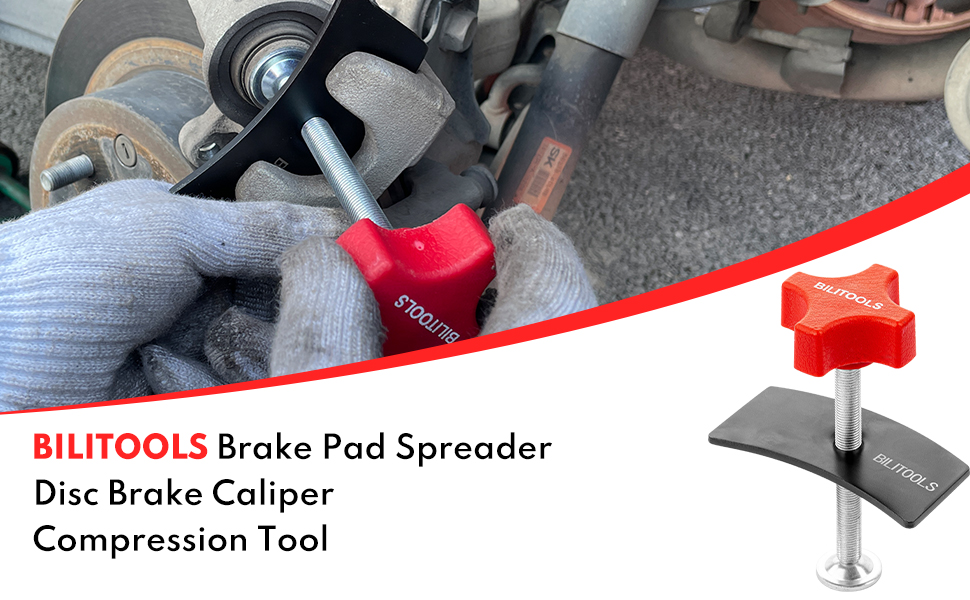 BILITOOLS Brake Pad Spreader Disc Brake Pad Separator Tool