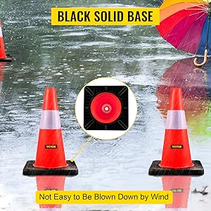 small road cones