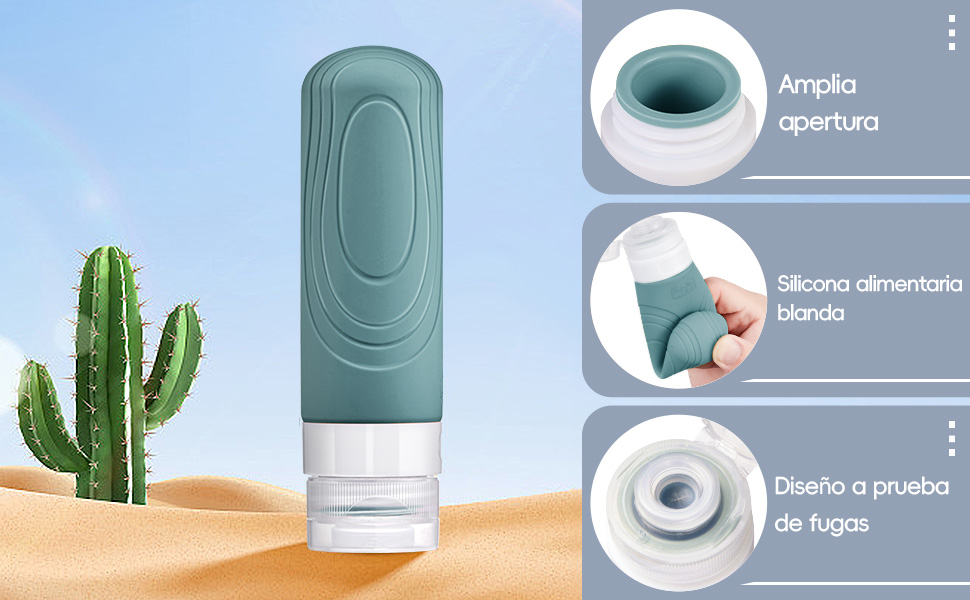 Botellas Viaje Rellenables