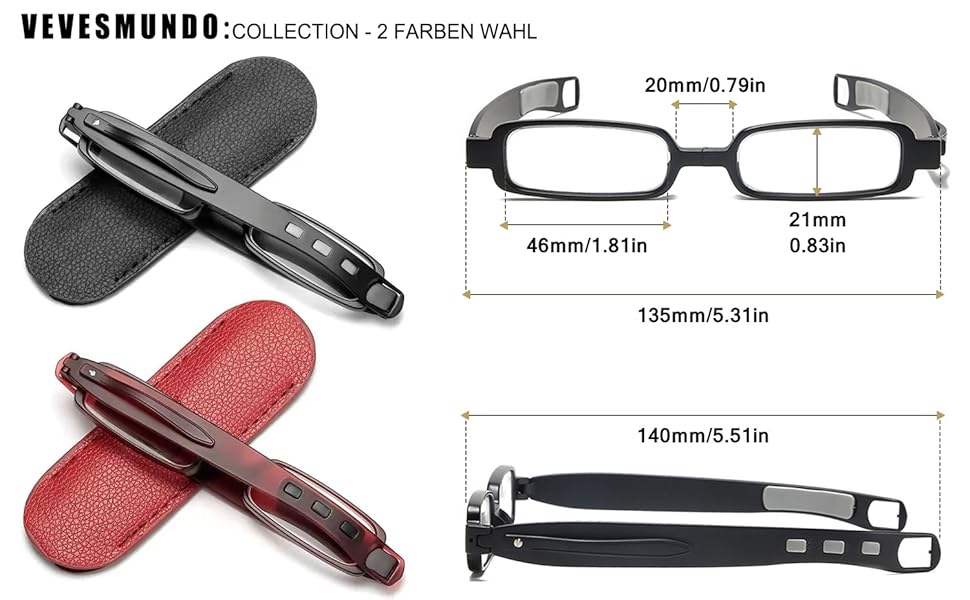 lesebrille 2 5 dioptrien herren mini,kleine lesebrille herren mit etui,lesebrille klein mit etui 