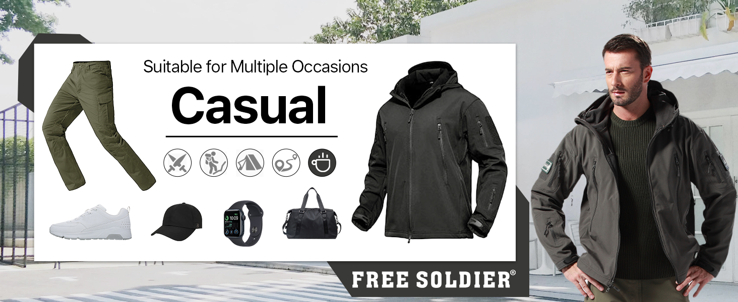 mens casual jacket