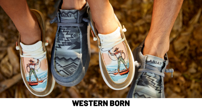 Ariat Hilos are Western Born and Island Worn.