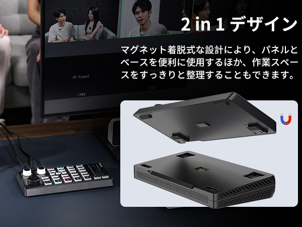 Ulanzi ビデオスイッチャー DD002 HD Ulanzi DD02 HD Live Stream Switcher Review - CGMagazine