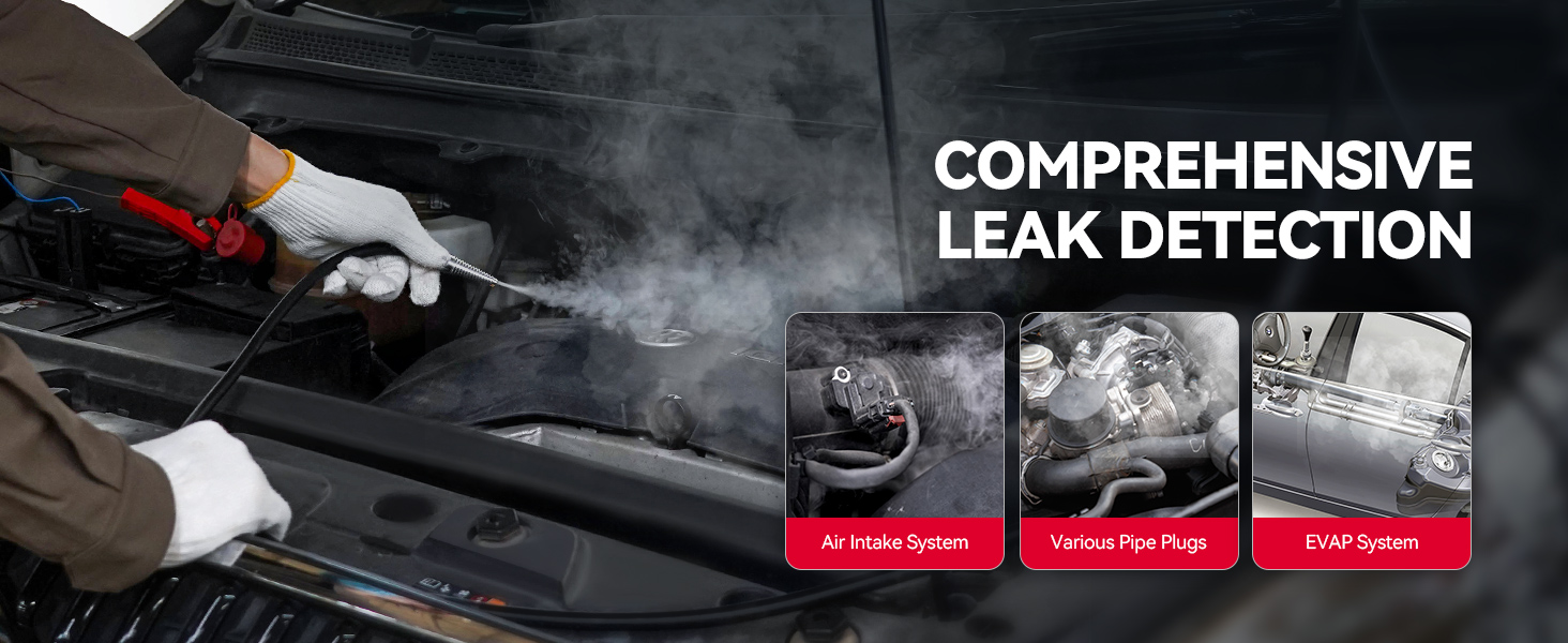 Automotive Smoke Machine Leak Detector