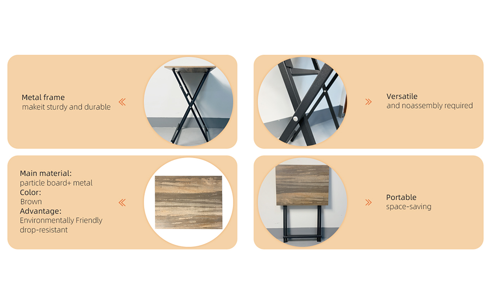 Tv Trays Table EasyFold Design Laptop Computer Stand