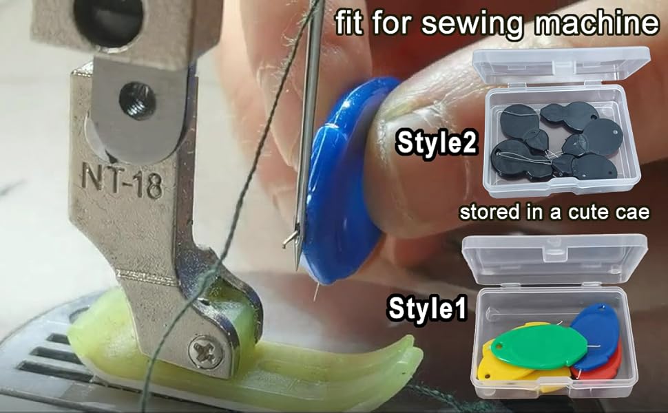 Needle threader for hand sewing