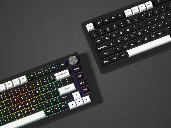 Amazon | 187キー キーキャップ XVX ダブルショット PBT キーキャップ