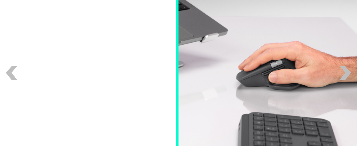 zoom of mx master 4 ergonomic wireless mouse