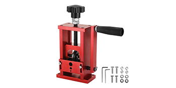 VEVOR Machine A Denuder Manuelle HXSD-025mini, Pince A Denuder Manuelle 1.5-20mm, Pour Recycler Les Fils De Cuivre/enlever Lisolant En Plastique Et En Caoutchouc Des Fils De Ferraille Intacts 18 Machine à Dénuder
