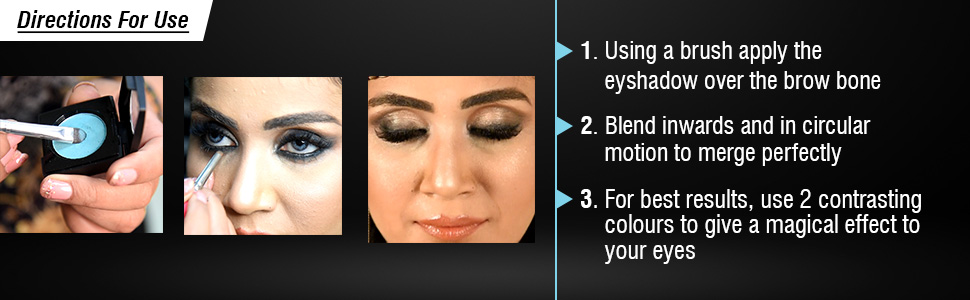HD matte eye shadow direction